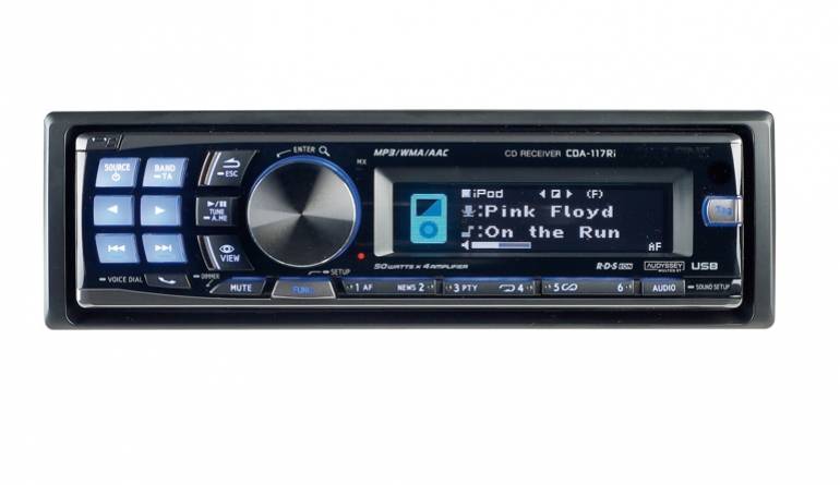 Aufstiegsdroge: Alpine CDA-117Ri, Bild 1 1-DIN-Autoradios Alpine CDA-117Ri im Test, Bild 1