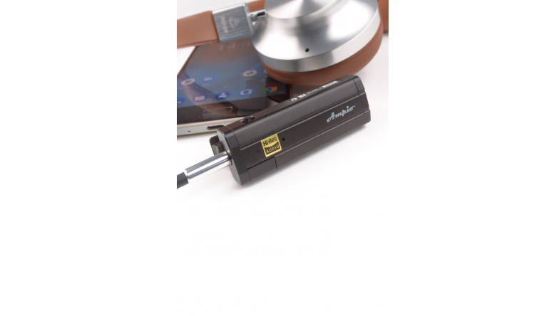 Bluetooth-DAC mit Kopfhörerverstärker Ampio M1 VS-1880: Ampio Ampio M1 VS-1880, Bild 1 Zubehör HiFi Ampio Ampio M1 VS-1880 im Test, Bild 1