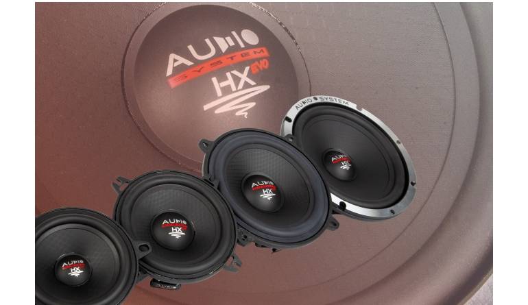 In-Car-Lautsprecher 10cm Audio System HX 100 Dust Aktiv Evo3, Audio System HX 130 Dust Aktiv Evo3, Audio System HX 165 Dust Aktiv Evo3 im Test , Bild 1