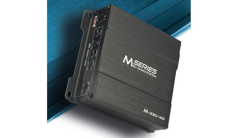 Kompakte Leistung: Audio System M-330.1 MD, Bild 1 Car Hifi Endstufe Mono Audio System M-330.1 MD im Test, Bild 1
