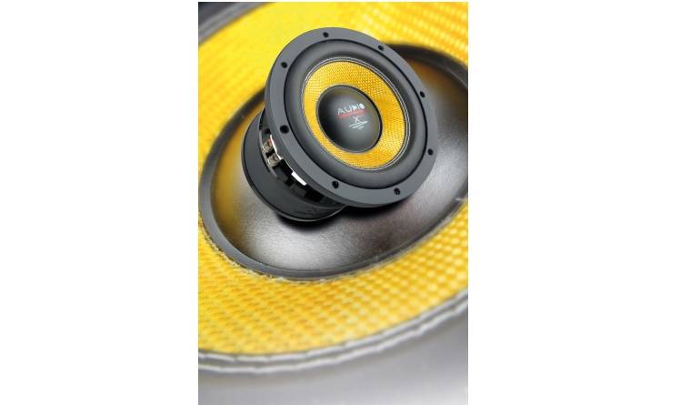 Audio System X 08 – kleiner, aber feiner Subwoofer: Audio System X 08, Bild 1 Car-Hifi Subwoofer Chassis Audio System X 08 im Test, Bild 1