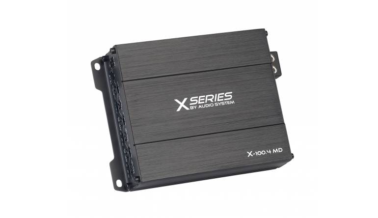 Micro-Endstufe mit vier Kanälen: Audio System X-100.4 MD, Bild 1 In-Car Endstufe 4-Kanal Audio System X-100.4 MD im Test, Bild 1
