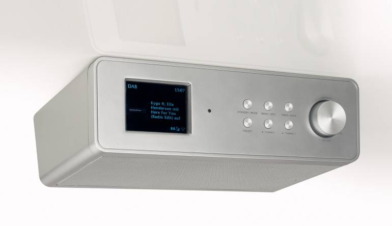 Platzsparende Lösung: Auna KR-200, Bild 1 DAB+ Radio Auna KR-200 im Test, Bild 1