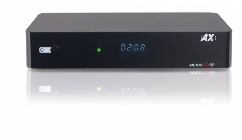 Preiswerter UHD-Einstieg: AX 4K-BOX HD60, Bild 1 Sat Receiver ohne Festplatte AX 4K-BOX HD60 im Test, Bild 1