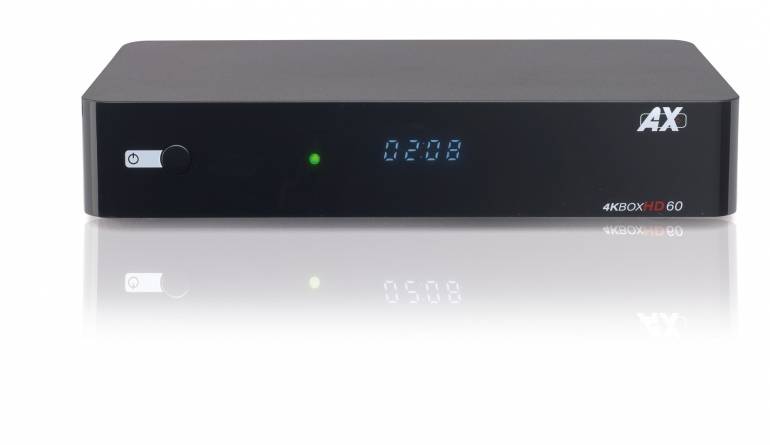 Sat Receiver ohne Festplatte AX 4K-BOX HD60 im Test, Bild 1