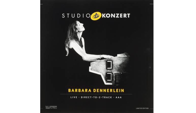 Barbara Dennerlein - Studio Konzert: Barbara Dennerlein - Studio Konzert (Neuklang), Bild 1 Schallplatte Barbara Dennerlein - Studio Konzert (Neuklang) im Test, Bild 1