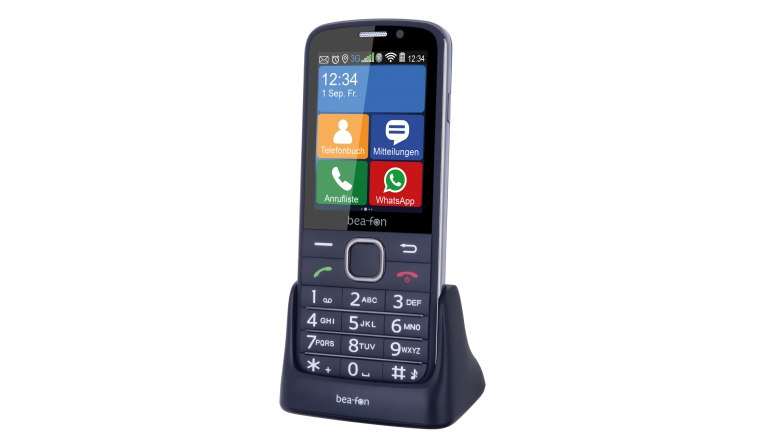 Smarte Taste: Bea-fon SL820, Bild 1 Smartphones Bea-fon SL820 im Test, Bild 1