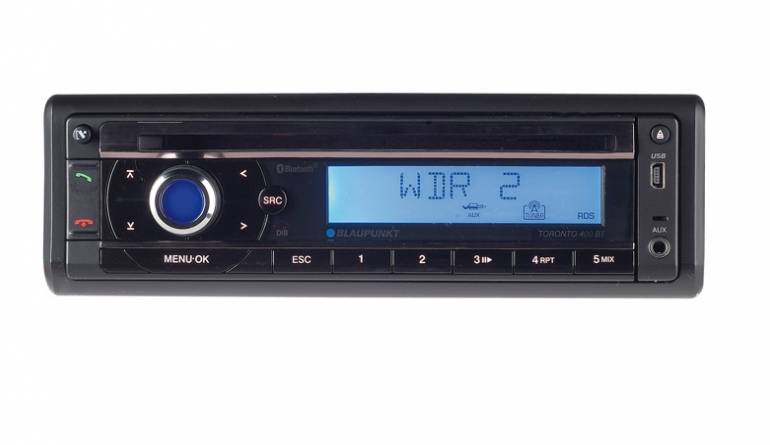 Blaupunkt Toronto 400BT, Bild 1 1-DIN-Autoradios Blaupunkt Toronto 400BT im Test, Bild 1