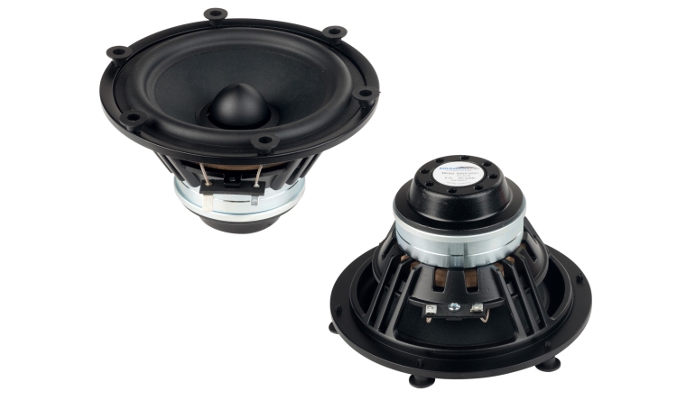 Einzelchassistest Bold North Audio BWX-6501: Bold North Audio BWX-6501, Bild 1 Lautsprecherchassis Tiefmitteltöner Bold North Audio BWX-6501 im Test, Bild 1