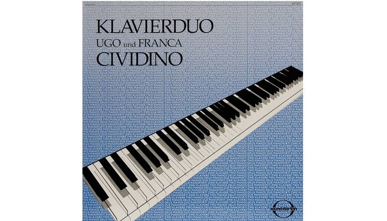 Brahms, Martinu, Francaix: Klavierduo Ugo und Franca Cividino – Zwei Klaviere: Brahms, Martinu, Francaix: Klavierduo Ugo und Franca Cividino – Zwei Klaviere (Sound Star Ton), Bild 1 Schallplatte Brahms, Martinu, Francaix: Klavierduo Ugo und Franca Cividino – Zwei Klaviere (Sound Star Ton) im Test, Bild 1