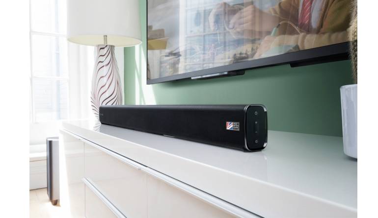 Voller Sound aus schlankem Gehäuse: Neue Soundbar von Cambridge Audio: Cambridge Audio TVB2 (V2), Bild 1 Soundbar Cambridge Audio TVB2 (V2) im Test, Bild 1
