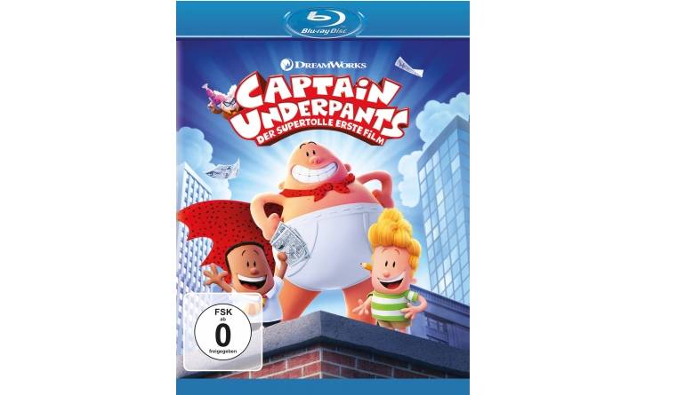 Captain Underpants – Der supertolle erste Film: Captain Underpants – Der supertolle erste Film (Universum), Bild 1 Blu-ray Film Captain Underpants – Der supertolle erste Film (Universum) im Test, Bild 1