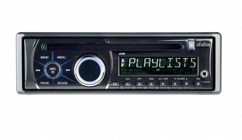 Clarion CZ200E, Bild 1 1-DIN-Autoradios Clarion CZ200E im Test, Bild 1