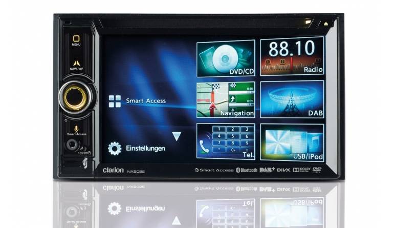 Smartes Navi: Clarion NX505E, Bild 1 Naviceiver Clarion NX505E im Test, Bild 1