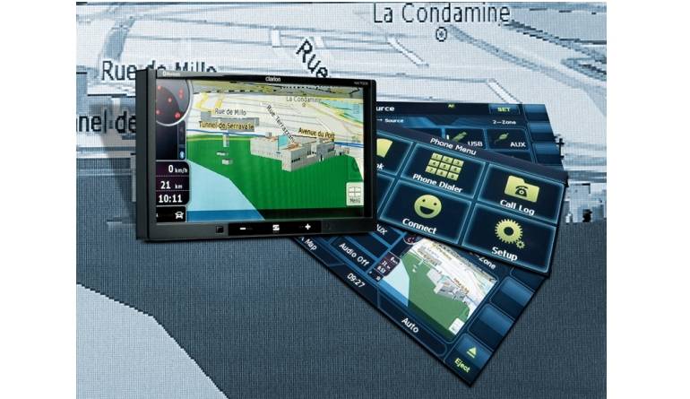 Let me navitain you: Clarion NX700E, Bild 1 Naviceiver Clarion NX700E im Test, Bild 1