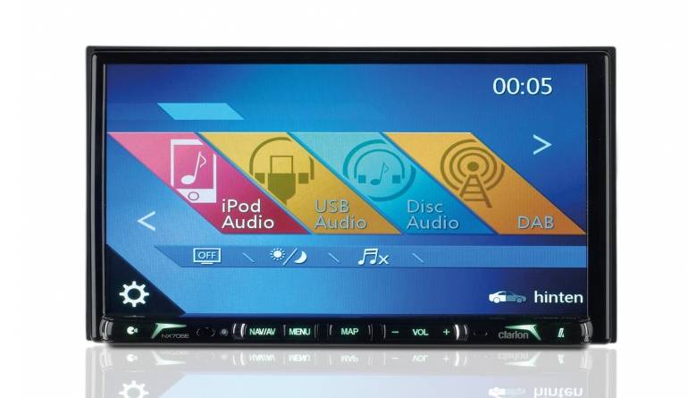 Digitalmaschine: Clarion NX706E, Bild 1 Naviceiver Clarion NX706E im Test, Bild 1
