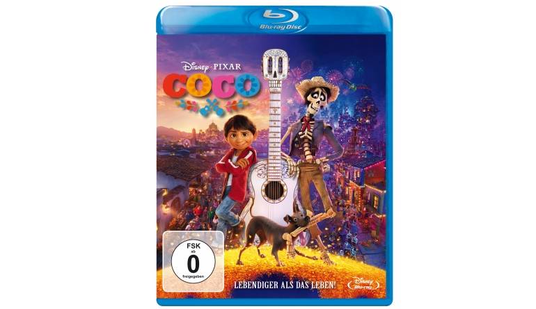Coco – Lebendiger als das Leben: Coco – Lebendiger als das Leben (Disney), Bild 1 Blu-ray Film Coco – Lebendiger als das Leben (Disney) im Test, Bild 1