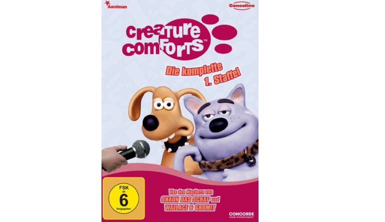 Creature Comforts -Die komplette 1. Staffel: Concorde Creature Comforts -Die komplette 1. Staffel, Bild 1 DVD Film Concorde Creature Comforts -Die komplette 1. Staffel im Test, Bild 1