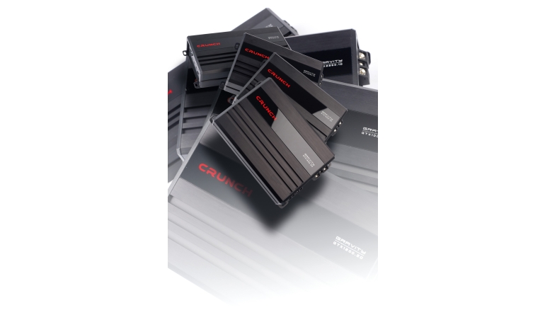 Serientest: Crunch GTX2250.1D, Crunch GTX1200.2D, Crunch GTX1600.4D, Bild 1 Car Hifi Endstufe Mono Crunch GTX2250.1D, Crunch GTX1200.2D, Crunch GTX1600.4D im Test , Bild 1