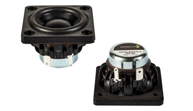 Einzelchassistest: Dayton Audio DMA45-8: Dayton Audio DMA45-8, Bild 1 Lautsprecherchassis Breitbänder Dayton Audio DMA45-8 im Test, Bild 1