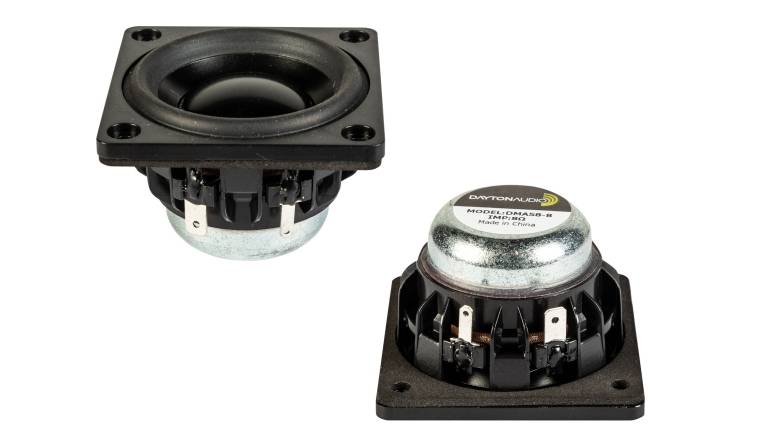 Einzelchassistest: Dayton Audio DMA58-8: Dayton Audio DMA58-8, Bild 1 Lautsprecherchassis Breitbänder Dayton Audio DMA58-8 im Test, Bild 1
