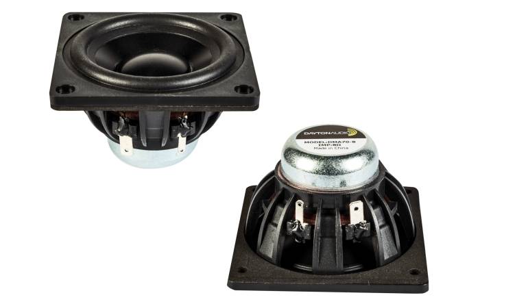 Einzelchassistest: Dayton Audio DMA70-8: Dayton Audio DMA70-8, Bild 1 Lautsprecherchassis Breitbänder Dayton Audio DMA70-8 im Test, Bild 1