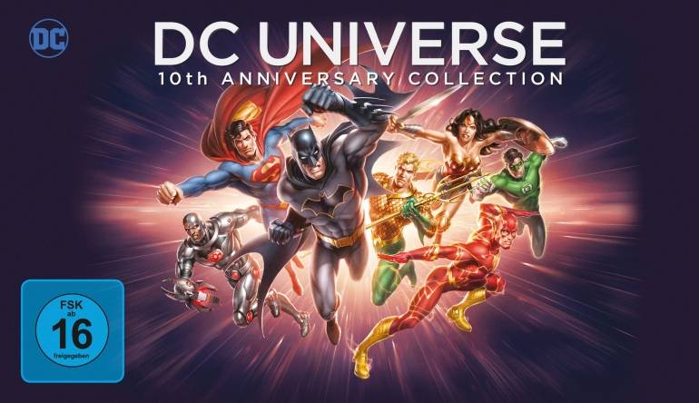 DC Universe – 10th Anniversary Collection: DC Universe – 10th Anniversary Collection (Warner Bros.), Bild 1 Blu-ray Film DC Universe – 10th Anniversary Collection (Warner Bros.) im Test, Bild 1