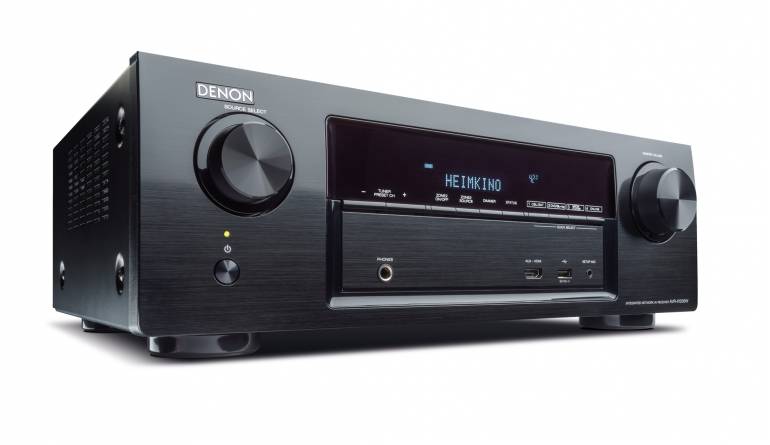 Einstiegsdroge: Denon AVR-X1200W, Bild 1 AV-Receiver Denon AVR-X1200W im Test, Bild 1
