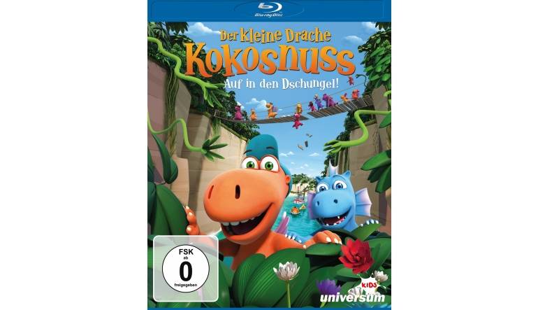 Der kleine Drache Kokusnuss – Auf in den Dschungel!: Der kleine Drache Kokusnuss – Auf in den Dschungel! (Universum Kids), Bild 1 Blu-ray Film Der kleine Drache Kokusnuss – Auf in den Dschungel! (Universum Kids) im Test, Bild 1