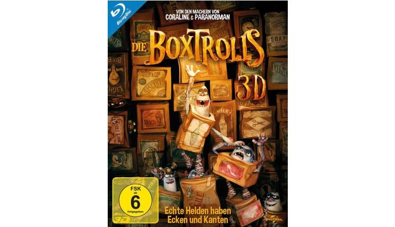 Die Boxtrolls: Die Boxtrolls (Universal), Bild 1 Blu-ray Film Die Boxtrolls (Universal) im Test, Bild 1