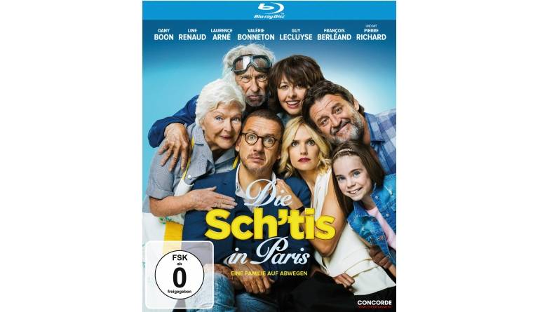 Blu-ray Film Die Sch’tis in Paris – Eine Familie auf Abwegen (Concorde) im Test, Bild 1