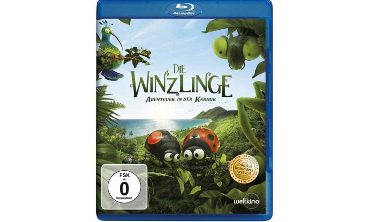 Blu-ray Film Die Winzlinge – Abenteuer in der Karibik (Weltkino) im Test, Bild 1