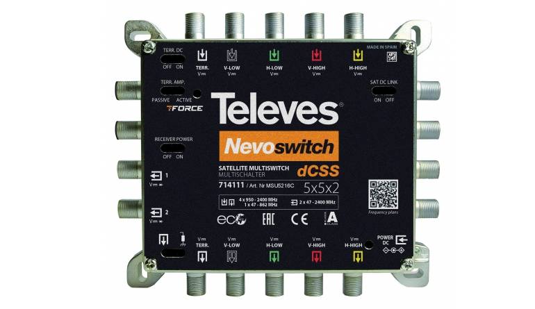 Zubehör Heimkino Durasat DUR-line MS 58 B, Televes dCSS NevoSwitch MSU5216C im Test , Bild 1