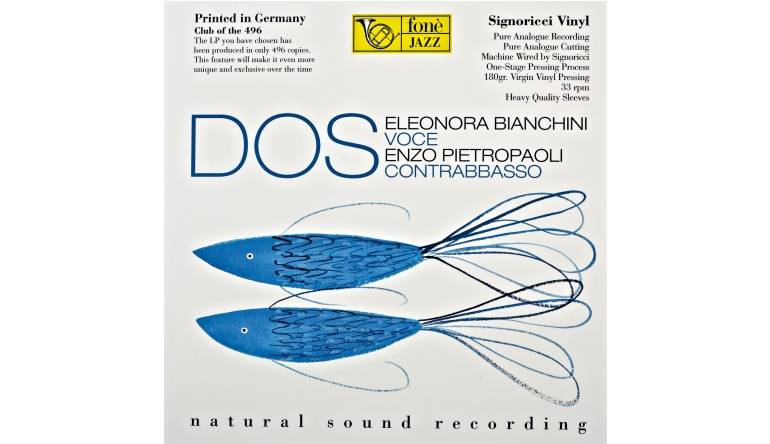 Eleonora Bianchini & Enzo Pietropaoli - Dos: Eleonora Bianchini & Enzo Pietropaoli - Dos (Fone), Bild 1 Schallplatte Eleonora Bianchini & Enzo Pietropaoli - Dos (Fone) im Test, Bild 1