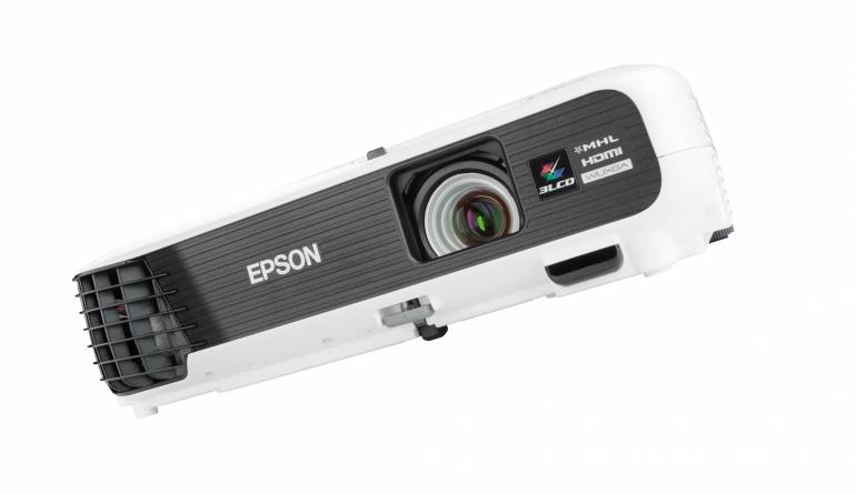 Hybrid-Antrieb: Epson EB-U04, Bild 1 Beamer Epson EB-U04 im Test, Bild 1