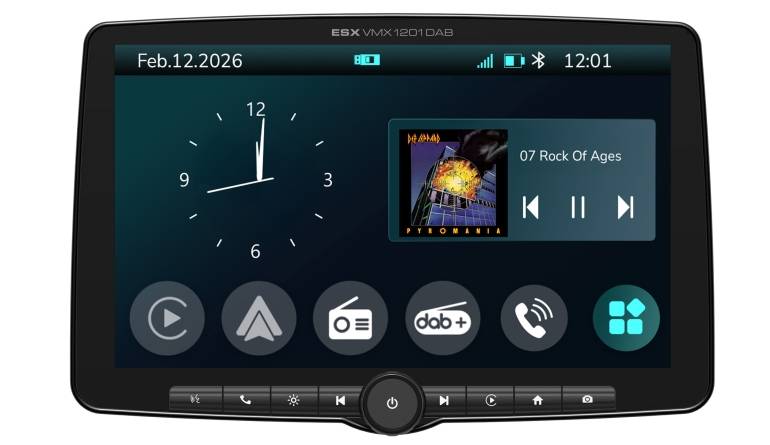 Autoradio Moniceiver ESX VMX1201DAB im Test, Bild 1