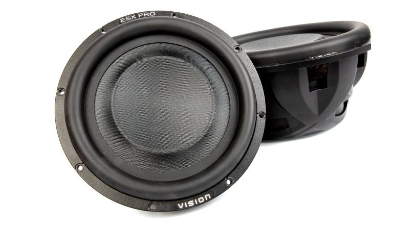 Serientest: ESX VXP84, ESX VXP104, Bild 1 In-Car Subwoofer Chassis ESX VXP84, ESX VXP104 im Test , Bild 1