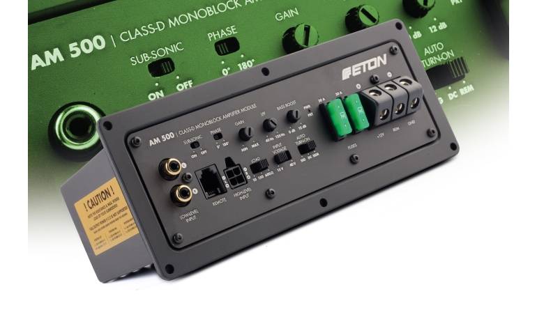 Car Hifi Endstufe Mono Eton AM500 im Test, Bild 1