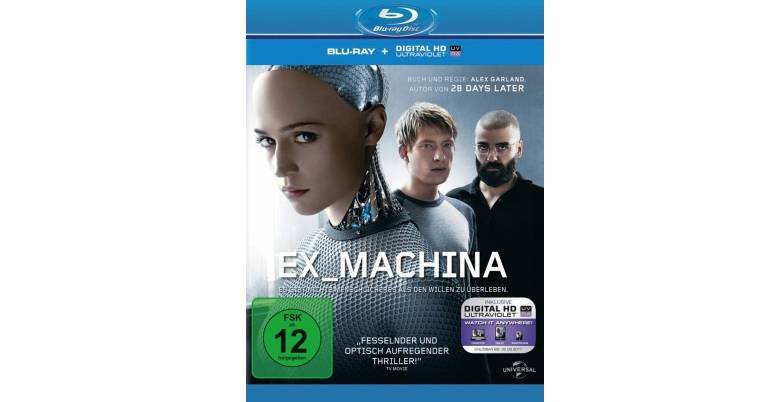 Blu-ray Film Ex Machina (Universal) im Test, Bild 1