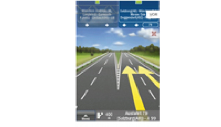 Falk Navigator Europe, Bild 1 Handynavigation Falk Navigator Europe im Test, Bild 1