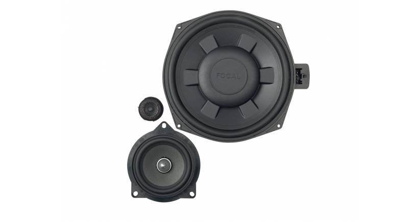 Focal IF-BMW-S + IF-BMW-Sub: Focal (Car) IF-BMW-S/ IF-BMW-Sub, Bild 1 Car-HiFi Lautsprecher fahrzeugspezifisch Focal (Car) IF-BMW-S/ IF-BMW-Sub im Test, Bild 1
