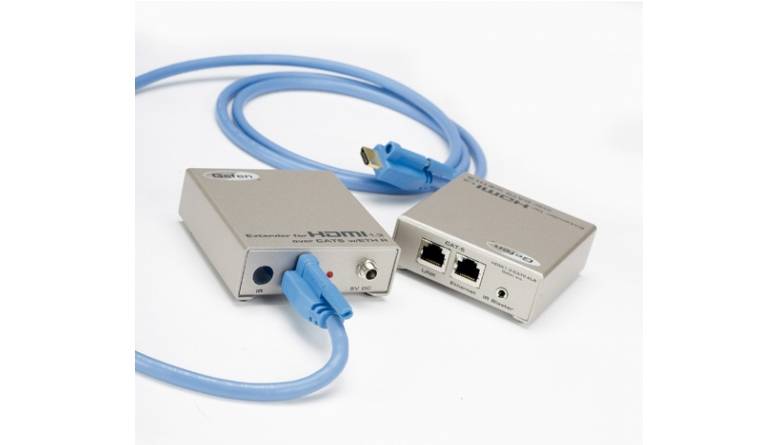 Lange Leitung: Gefen EXT-HDMI 1.3CAT5-ELR, Bild 1 Zubehör Heimkino Gefen EXT-HDMI 1.3CAT5-ELR im Test, Bild 1