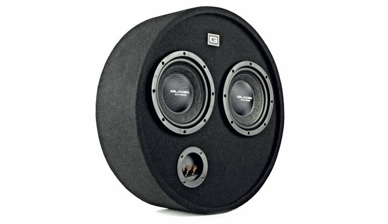 Auf Klang getrimmt: Gladen Audio RS 08 RB DUAL, Bild 1 Car-Hifi Subwoofer Gehäuse Gladen Audio RS 08 RB DUAL im Test, Bild 1