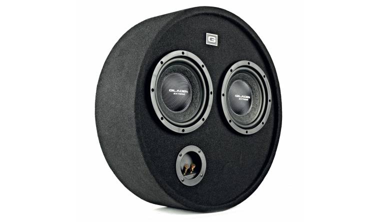 Car-Hifi Subwoofer Gehäuse Gladen Audio RS 08 RB DUAL im Test, Bild 1