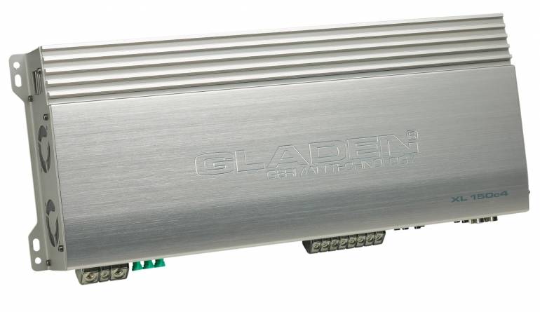 Gladen XL 150c4: Gladen Audio XL 150c4, Bild 1 Car-HiFi Endstufe 4-Kanal Gladen Audio XL 150c4 im Test, Bild 1