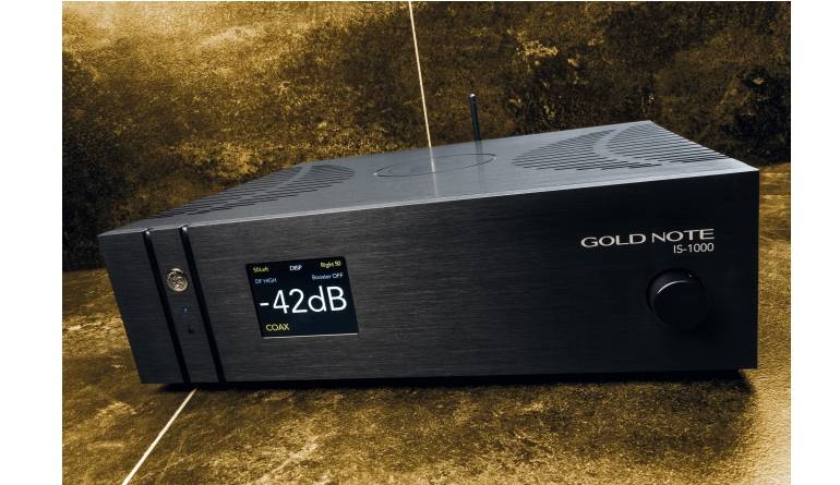 Kann ich nicht? Gibt´s nicht!: Goldnote IS-1000, Bild 1 Vollverstärker Goldnote IS-1000 im Test, Bild 1