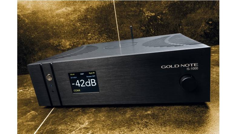 Vollverstärker Goldnote IS-1000 im Test, Bild 1