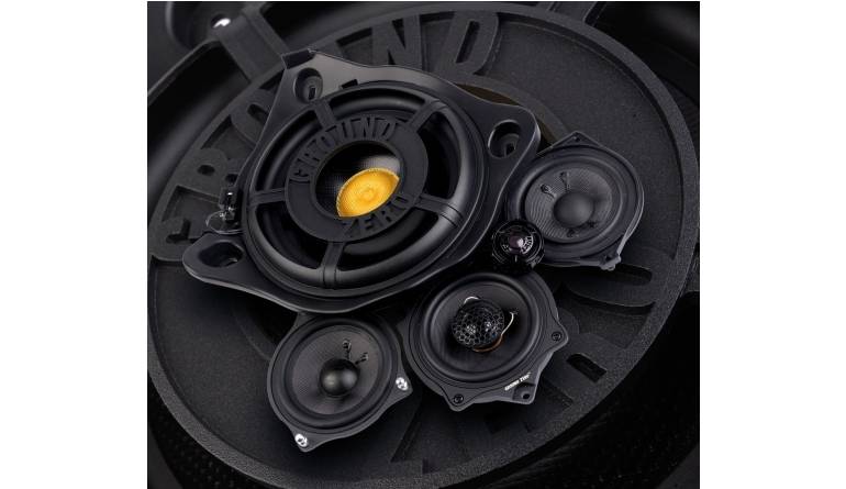 Car Hifi Lautsprecher fahrzeugspezifisch Ground Zero GZCS F-4.0X, Ground Zero GZCS 100.2MB + W200MB-LH-R + W200MB-LH-L im Test , Bild 1