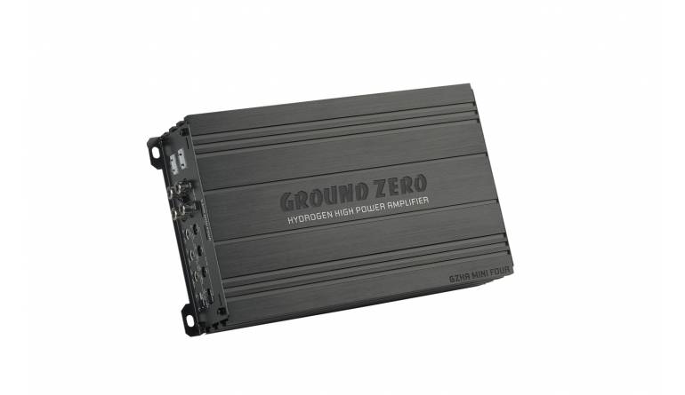 Ground Zero GZHA Mini Four, Bild 1 Car-HiFi Endstufe 4-Kanal Ground Zero GZHA Mini Four im Test, Bild 1