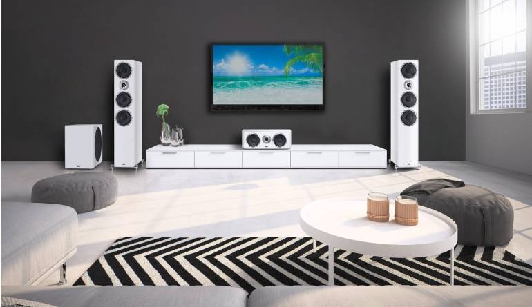 Solide Grundlage: Heco Elementa-Set, Bild 1 Lautsprecher Surround Heco Elementa-Set im Test, Bild 1